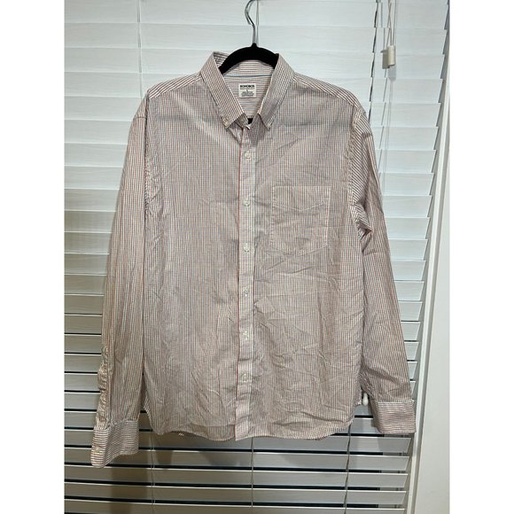 Bonobos Slim Fit Long Sleeve Button Up Shirt -‎ Size L - Picture 1 of 3